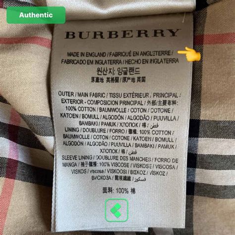 burberry coat serial number check|how to authenticate burberry.